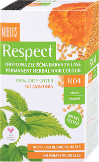 Boja za kosu – R04 smeđa Respect