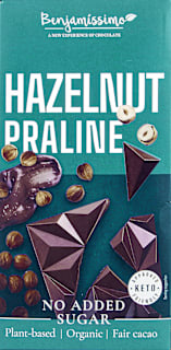 Био шоколад Hazelnut Praline с лешников тахан Benjamissimo