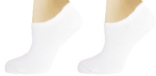 Бамбукови чорапи, бели, размер 39-42 happy FOOTtopia