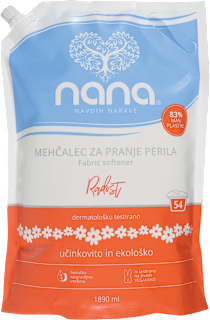 Mehčalec za perilo Radost, polnilo nana