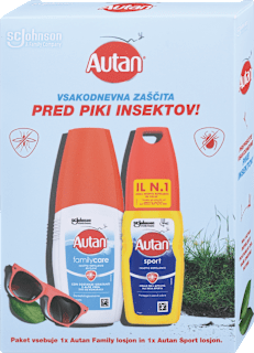 Set za zaščito pred piki insektov Autan