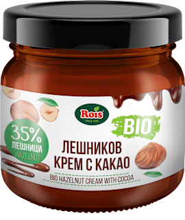 Био лешников крем с какао Rois