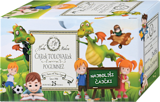 Zeliščni čaj za otroke ČAJček TOLOVAJček POGUMNEŽ  Herba Medica
