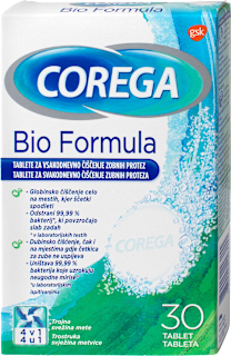 Bio Formula tablete za svakodnevno čišćenje zubnih proteza COREGA