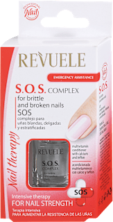 Lak za utrjevanje lomljivih nohtov Nail Therapy SOS REVUELE