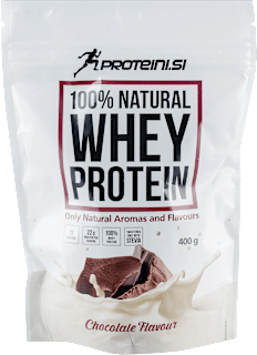 100% NATURAL WHEY PROTEIN - čokolada, sa zaslađivačem proteini.si