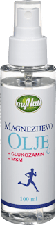 Magnezijevo olje z glukozaminom in MSM myNuti