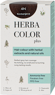 Boja za kosu - 4N kesten  HERBA COLOR plus