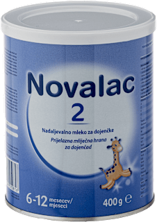 Prijelazna mliječna hrana za dojenčad 2, 6 - 12 mjeseci Novalac