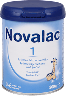 Početna mliječna hrana za dojenčad 1, 0 - 6 mjeseci Novalac