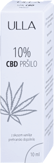 10% CBD pršilo z okusom vanilije  ULLA
