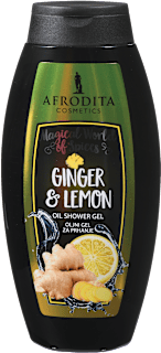 Kremasto-uljani gel za tuširanje GINGER & LEMON  AFRODITA
