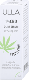Oljni serum 1% CBD sensitive ULLA