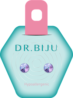 Hipoalergene naušnice rivolo – cvjetići DR. BIJU