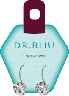 Hipoalergene naušnice pendant DR. BIJU