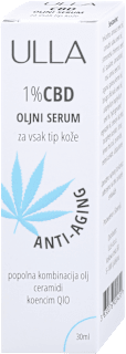 Oljni serum 1% CBD anti-aging ULLA
