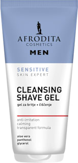 Gel za britje in čiščenje kože Sensitive Skin Expert 2v1 AFRODITA