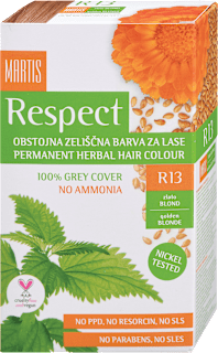 Barva za lase R13 Zlato blond Respect