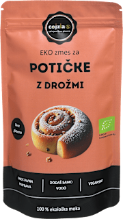 Bio zmes za potičke z drožmi cojzla