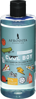 COOL BOY dečiji šampon za kosu i telo  AFRODITA