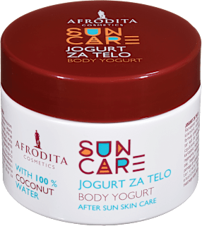 Sun Care jogurt za tijelo poslije sunčanja AFRODITA