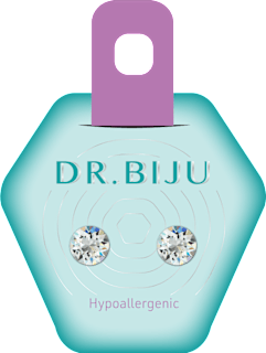 Xiri hipoalergene naušnice, velike DR. BIJU