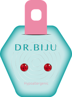 Xiri hipoalergene naušnice light siam  DR. BIJU