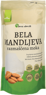 Bela mandljeva moka, razmaščena Pajs brez obresti