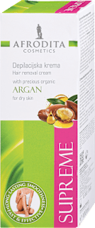 ARGAN SUPREME krema za depilaciju AFRODITA