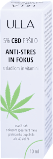 5 % CBD pršilo anti-stres in fokus  ULLA