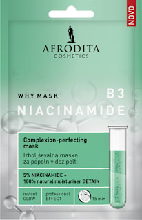 Maska za obraz Why Mask Niacinamide B3 AFRODITA