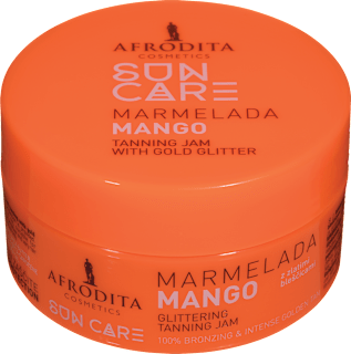 SUN CARE MARMELADA sa zlatnim pigmentima za ubrznao tamnjenje - mango AFRODITA