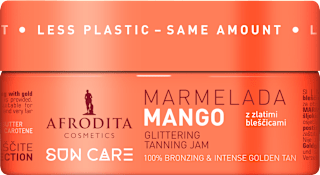 SUN CARE MARMELADA sa zlatnim pigmentima za ubrznao tamnjenje - mango AFRODITA