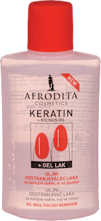 Oljni odstranjevalec laka za nohte KERATIN AFRODITA