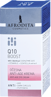 Očesna anti-age krema Q10 Boost AFRODITA