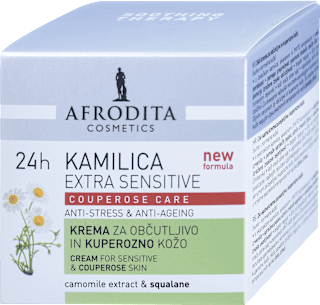 Krema za obraz Kamilica Extra Sensitive AFRODITA