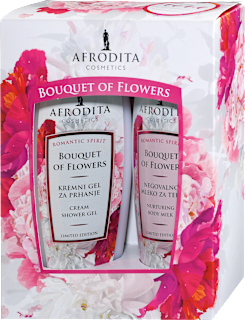 BOUQUET OF FLOWERS - poklon set  AFRODITA