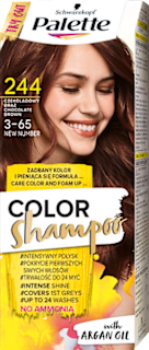 Szampon koloryzujący 244 Czekoladowy Brąz Palette COLOR Shampoo