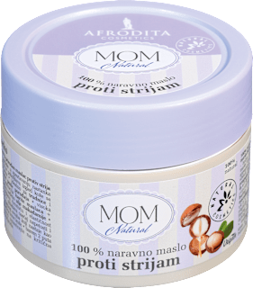 100% naravno maslo proti strijam MOM Natural AFRODITA