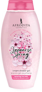 Kremni gel za tuširanje Japanese Spring  AFRODITA