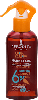 Sun Care marmelada suho ulje za ubrzano tamnjenje, SPF 6 AFRODITA