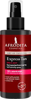 Samoporjavitveni sprej za telo in obraz Express Tan AFRODITA