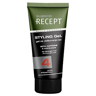 Recept Styling gel za oblikovanje kose SUBRiNA RECEPT
