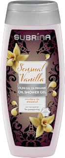 Oljni gel za tuširanje Sensual Vanilla SUBRiNA