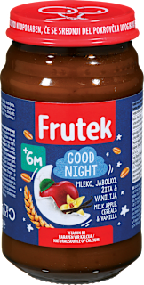 Good Night mliječna kašica od jabuke i žitnih pahuljica od vanilije, 6+mj. Frutek