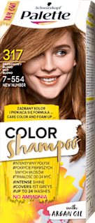 Szampon koloryzujący 317 Orzechowy blond  Palette COLOR Shampoo