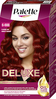 barva na vlasy Ohnivě červený 6-888 Palette DELUXE
