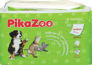 Podloge za hišne ljubljenčke PikaZoo, velikost M, 60 × 60 cm PikaZoo
