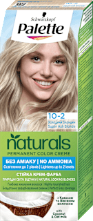 Боя за коса без амоняк - Nr. 10-2  Palette naturals COLOR CREME