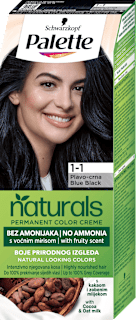 Boja za kosu - 1-1 Blue Black Palette naturals COLOR CREME